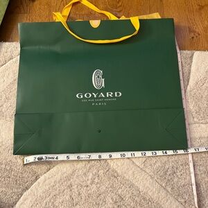 Goyard Shopping bag with sticker on top